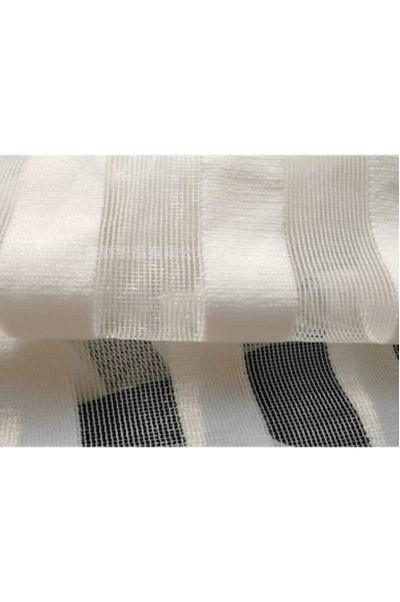 SH-SF 寬條紋網布   棉豎條網紗布   棉網眼布   棉植絨網布   棉現貨棉時裝面料 細節-2